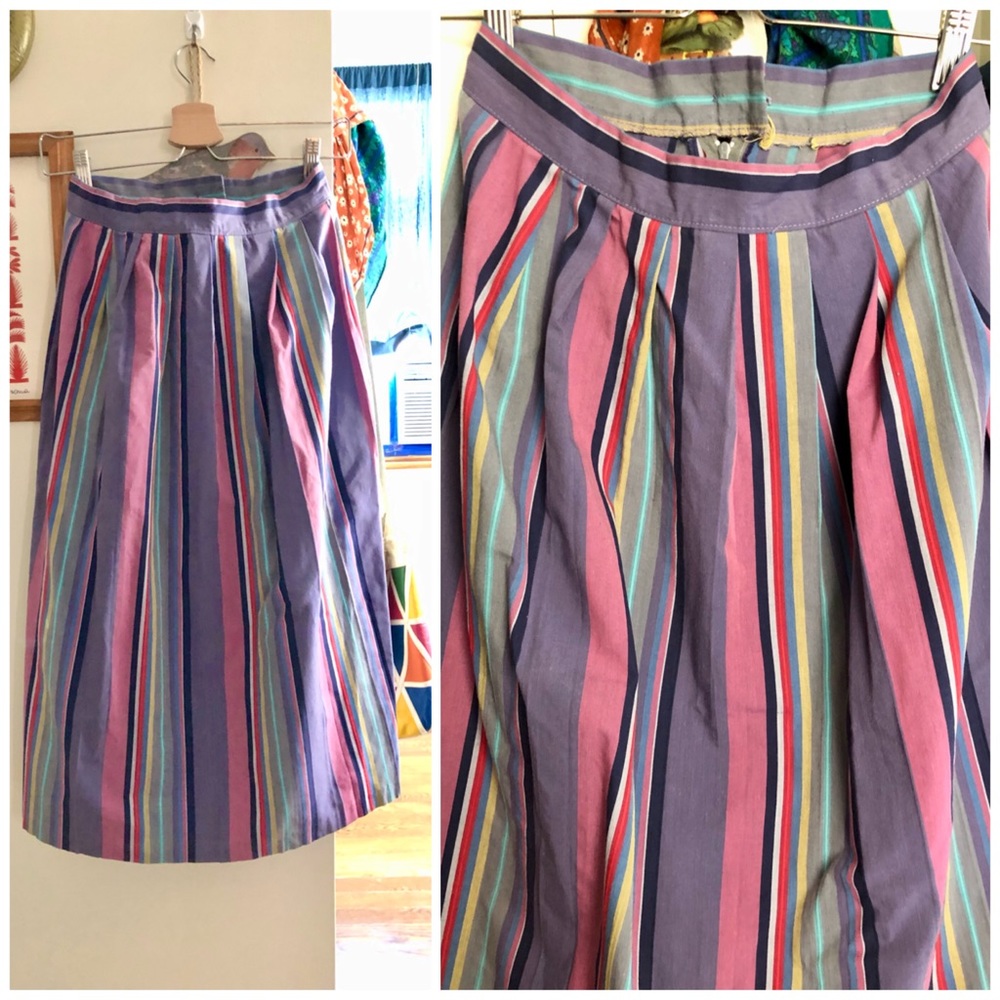 Vintage Colorful Skirt